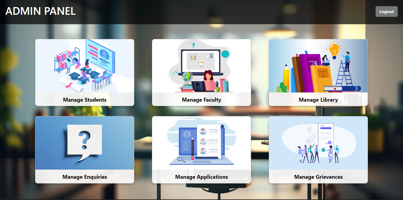 Admin Dashboard