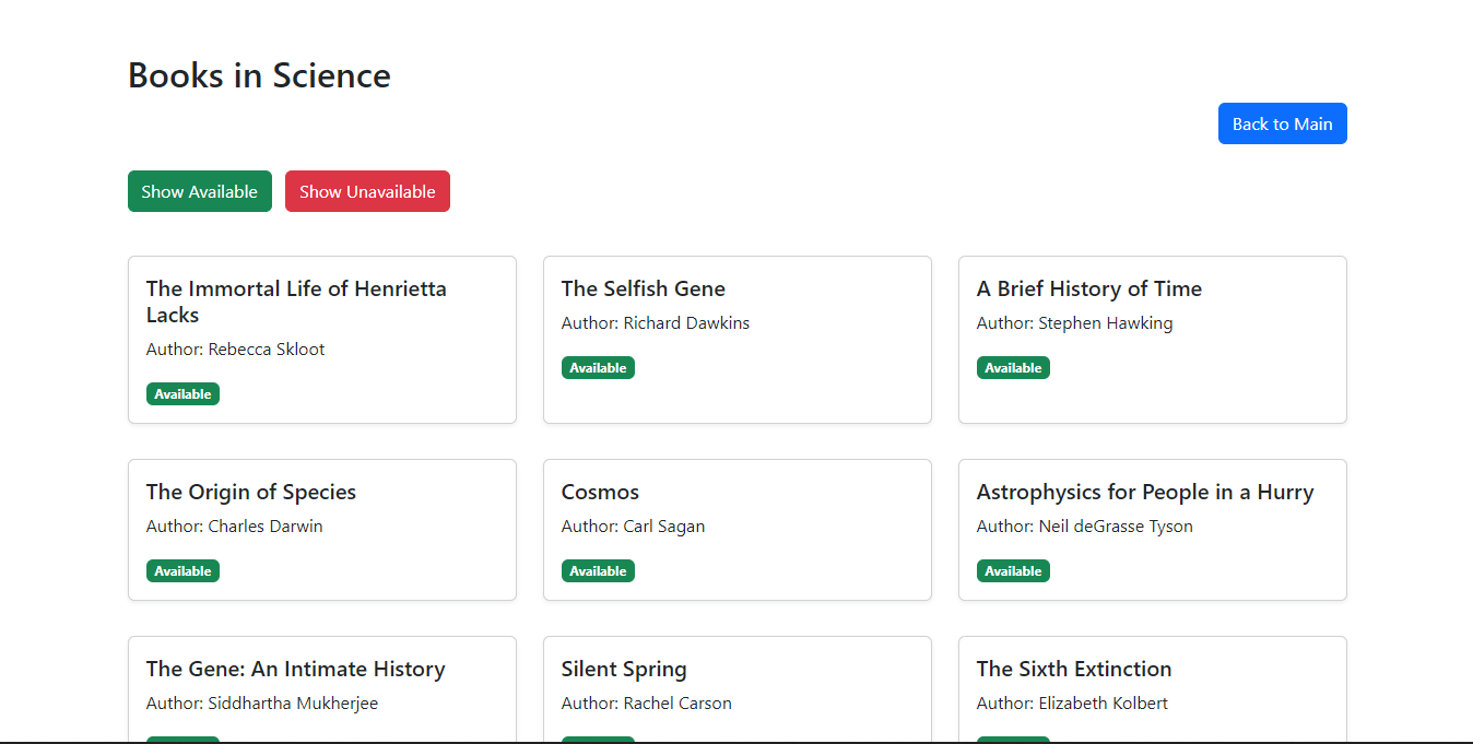 Library Books